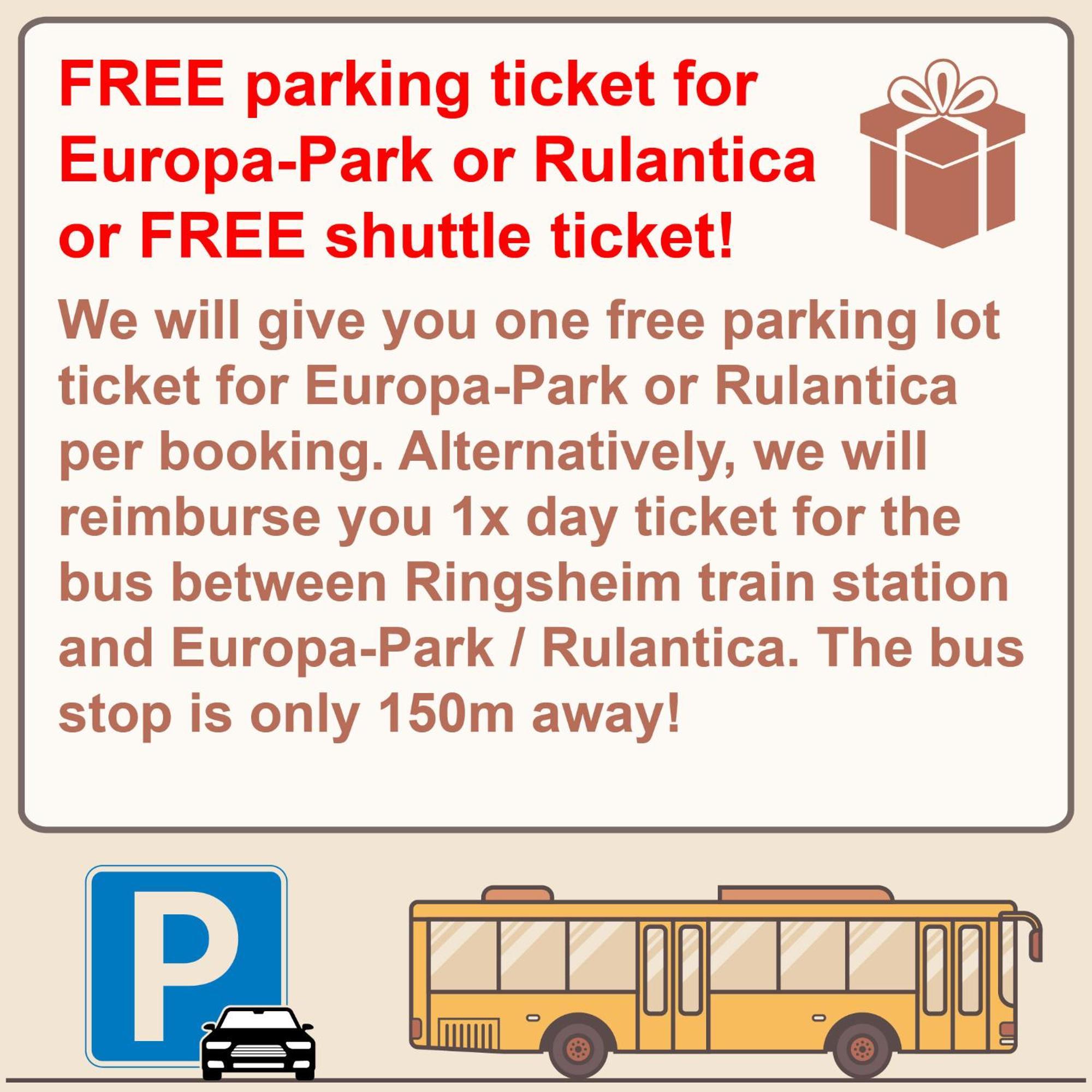 Hotel Sunparc - Shuttle Zum Europa-Park Rust 4Km & Rulantica 2Km Ringsheim Exterior foto